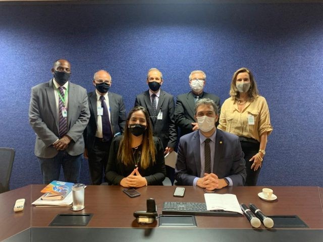 Vice-prefeito de Rio Grande, Sérgio Webber, esteve em Brasília junto à Azonasul