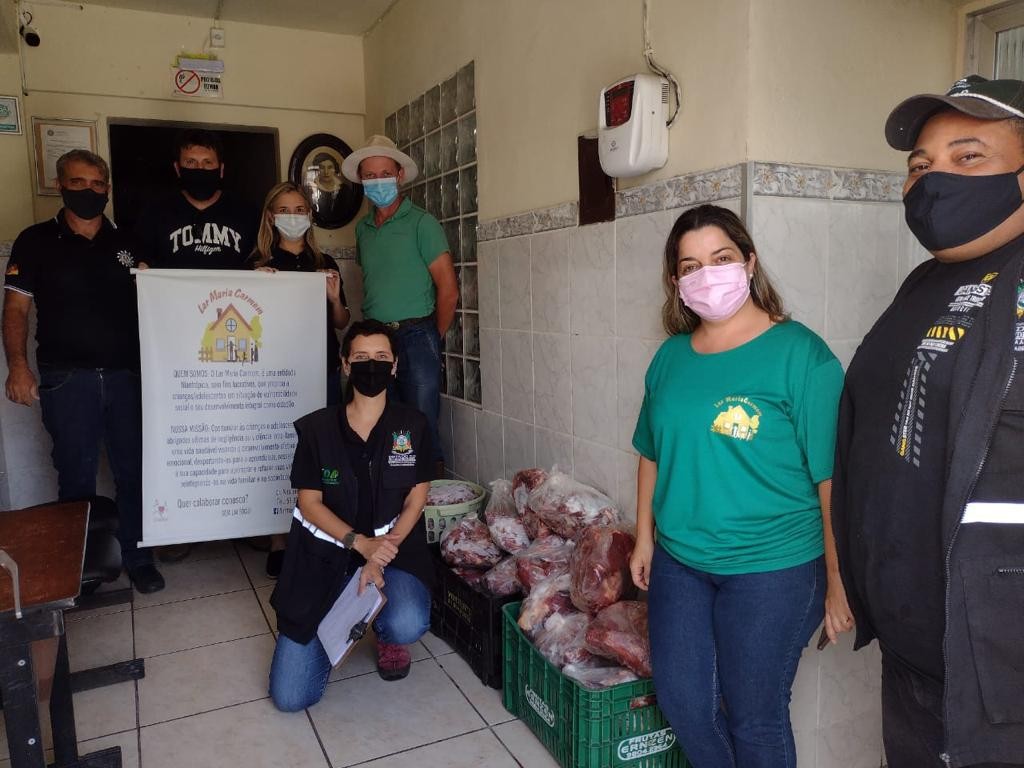 Mais de meia tonelada de carne apreendida pela Polícia Civil foi doada a instituições de Rio Grande