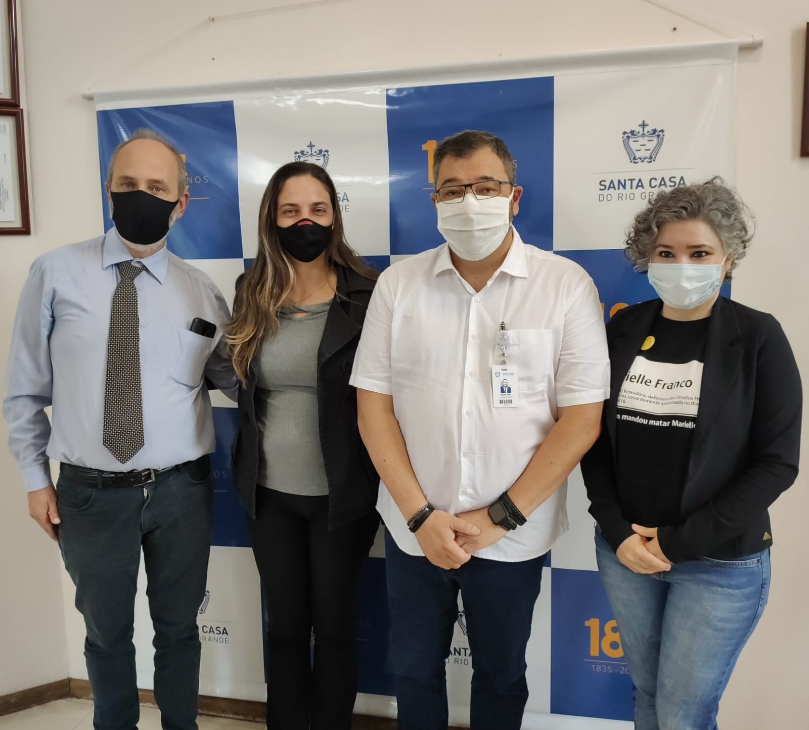 Deputada federal Fernanda Melchionna (PSOL) realiza entrega de emenda parlamentar no valor de R$ 1,5 milhão