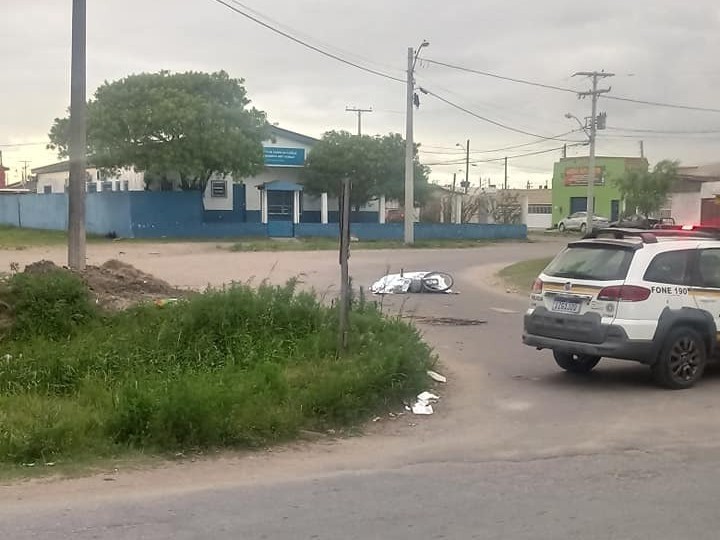 Homem é morto a tiros no bairro Cidade de Águeda em Rio Grande na manhã desta quarta-feira (08)
