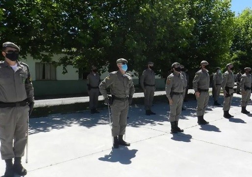 6° BPM realiza formatura em alusão aos 184 anos da Brigada Militar