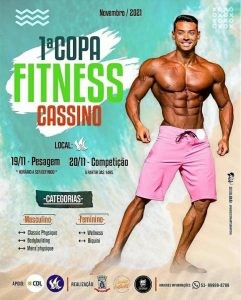 Cassino recebe a 1ª Copa Fitness neste sábado (20)