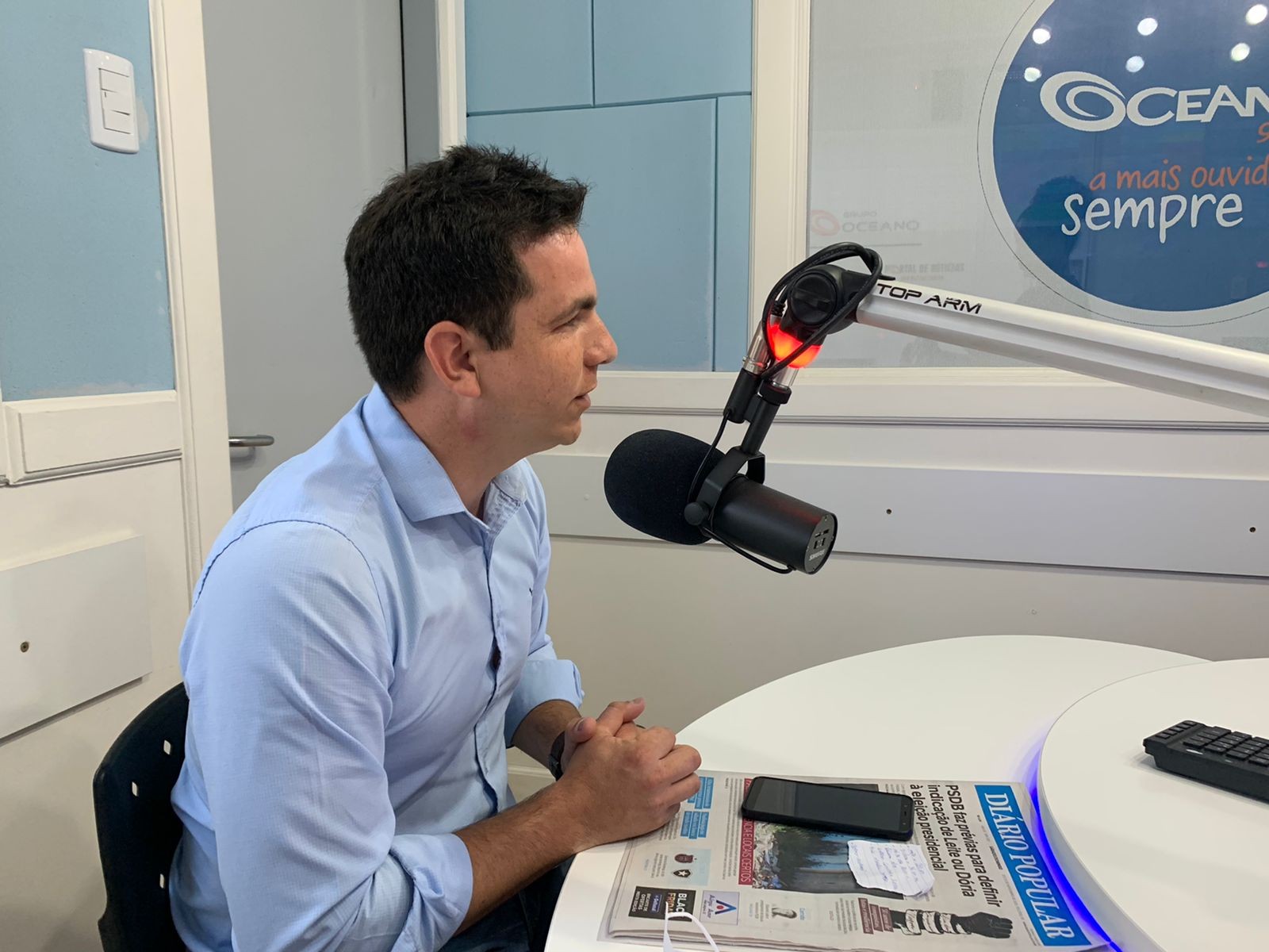 "Legislativo espera totalizar repasse de mais de R$ 1 milhão para a Prefeitura no final deste ano", afirmou o presidente da Câmara, Filipe Branco