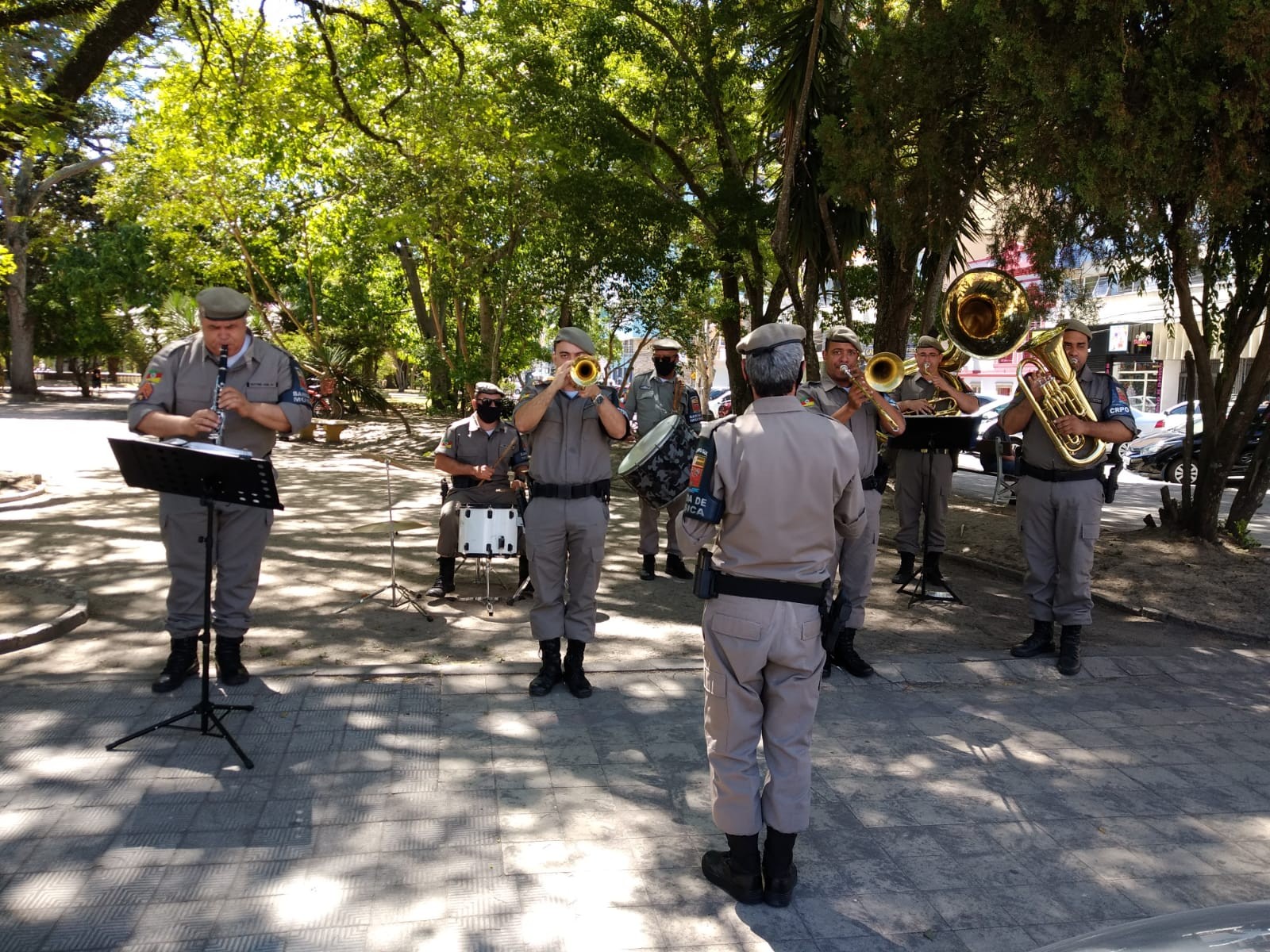 CRPO SUL realiza homenagem na cidade do Rio Grande em alusão aos 184 anos da Brigada Militar; confira o vídeo