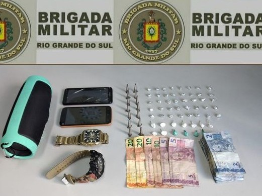 Adolescente de 17 anos é apreendido por tráfico de drogas no bairro Cidade Nova, em Rio Grande
