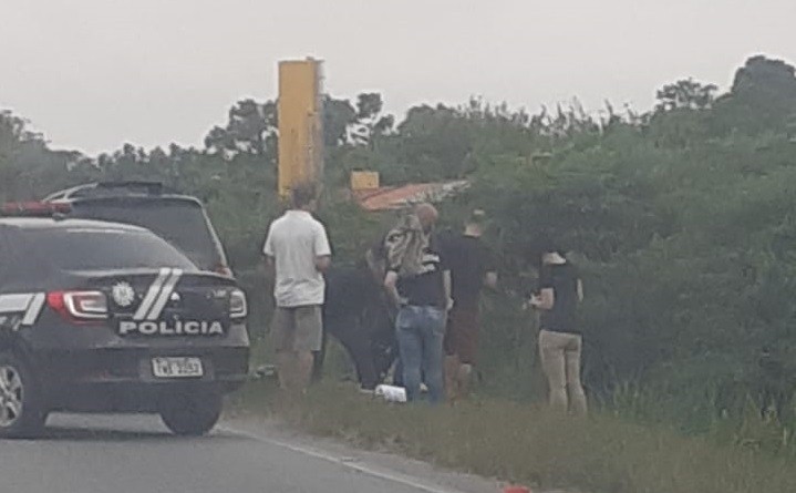 Cadáver é encontrado em área de mato, próximo à ponte do Bolaxa, na ERS-734