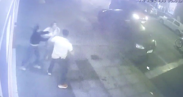 Homens agridem casal após discussão na Rua Colombo, em Rio Grande