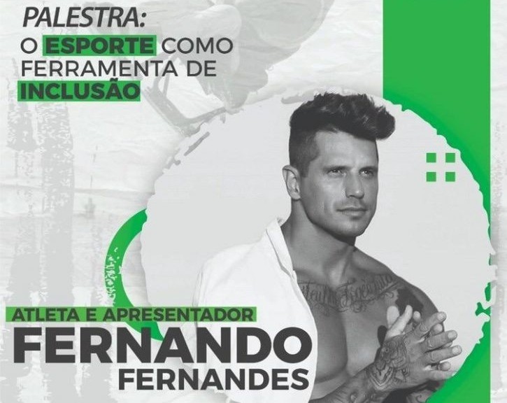 'O esporte como ferramenta de inclusão' é tema de palestra com Fernando Fernandes no sábado (4)