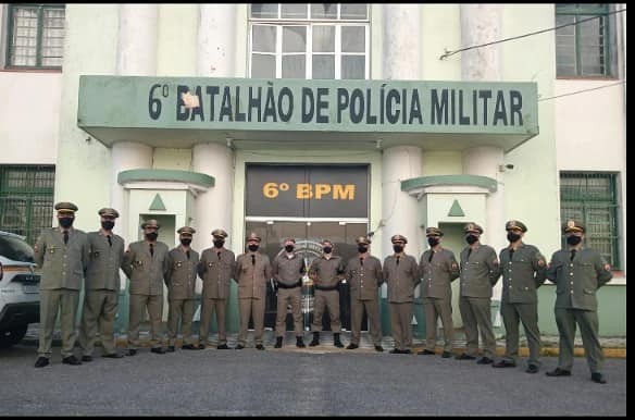 6º BPM recebe reforço de 12 novos sargentos 