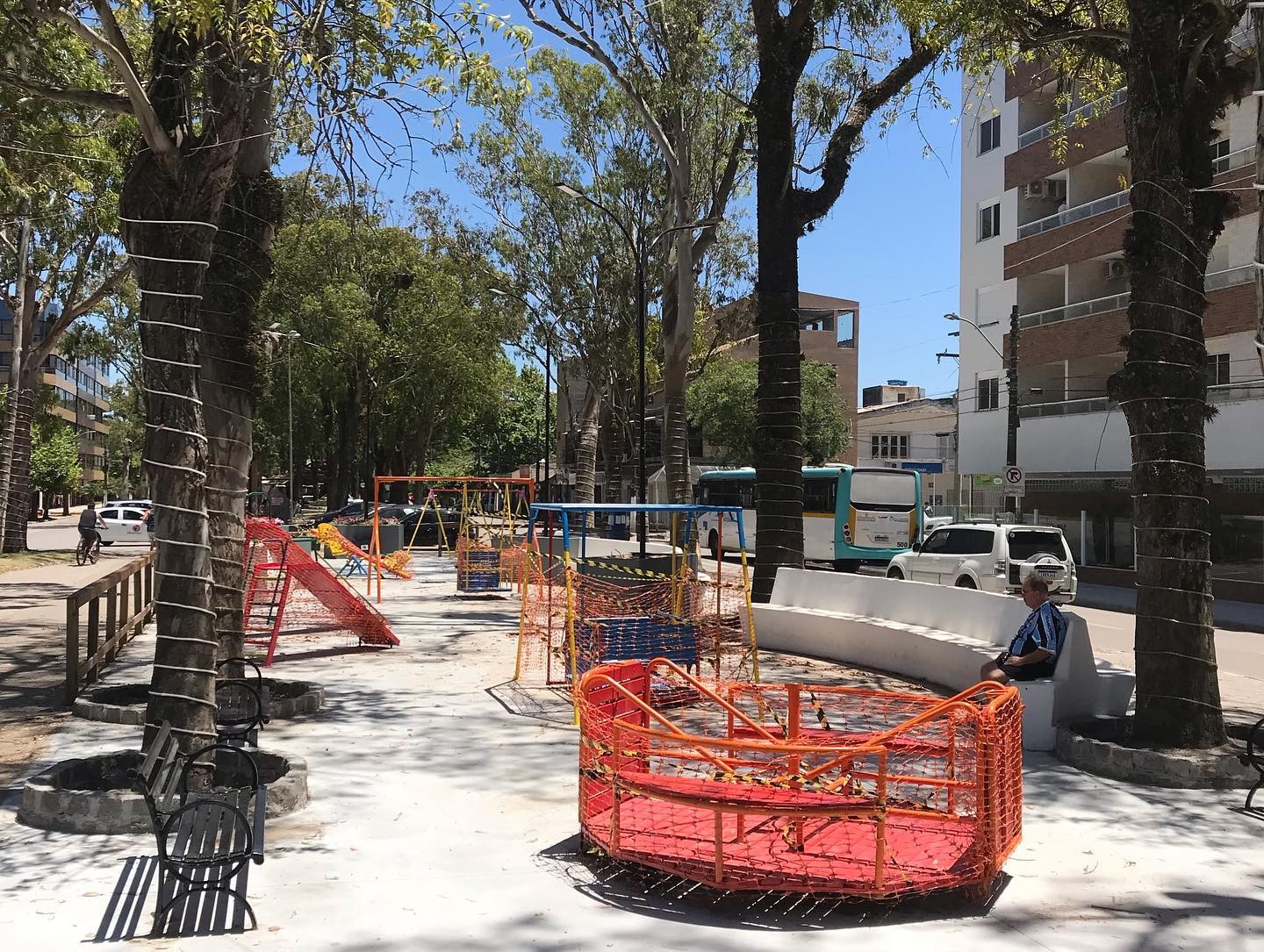  Avenida Rio Grande, no Balneário Cassino, está em fase final de revitalização 
