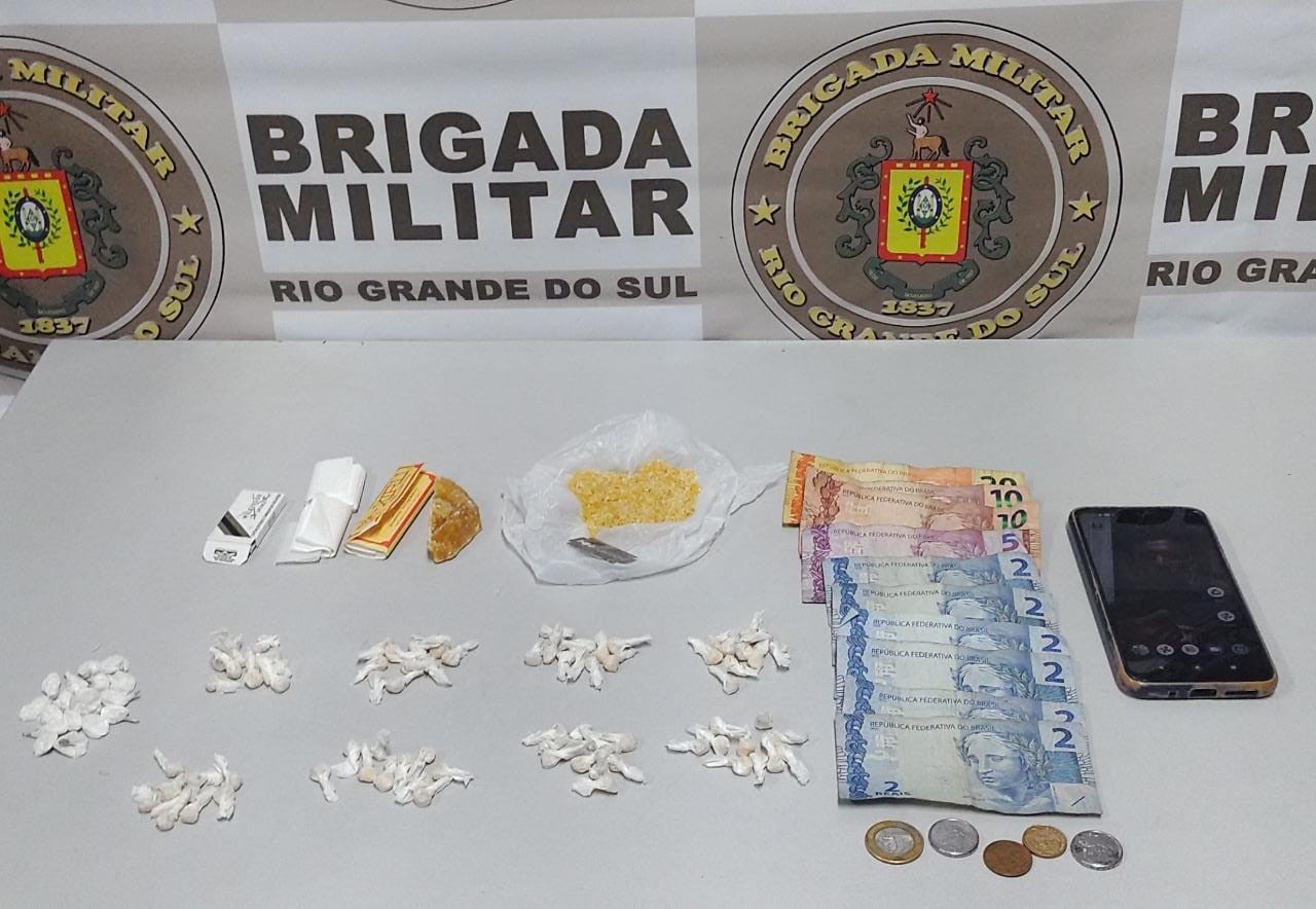 5º Batalhão de Choque realizou cinco prisões por tráfico em Rio Grande em menos de 2 horas