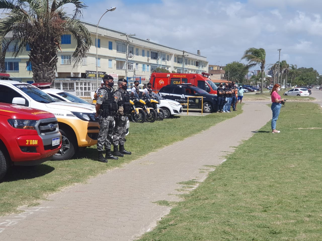 2º BRBM participa da abertura da 52ª Operação Golfinho do Litoral Sul 