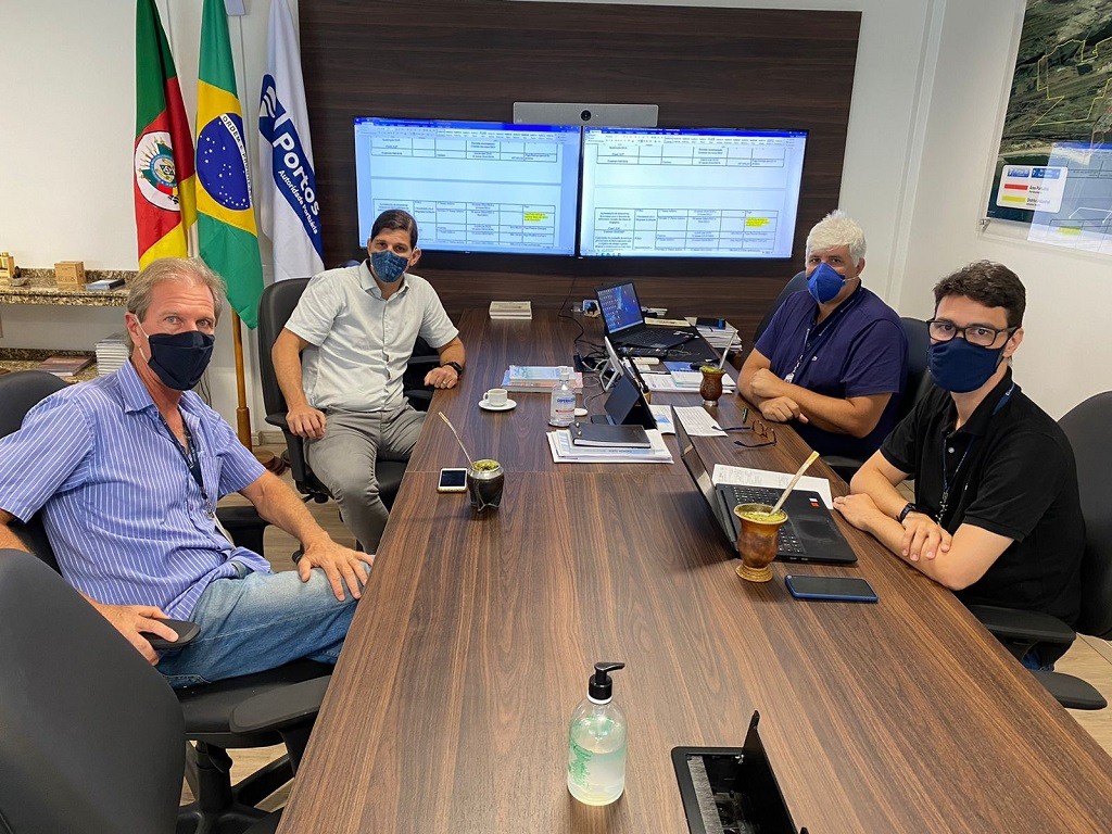 Portos RS e Furg realizam reunião para alinhar projetos de 2022