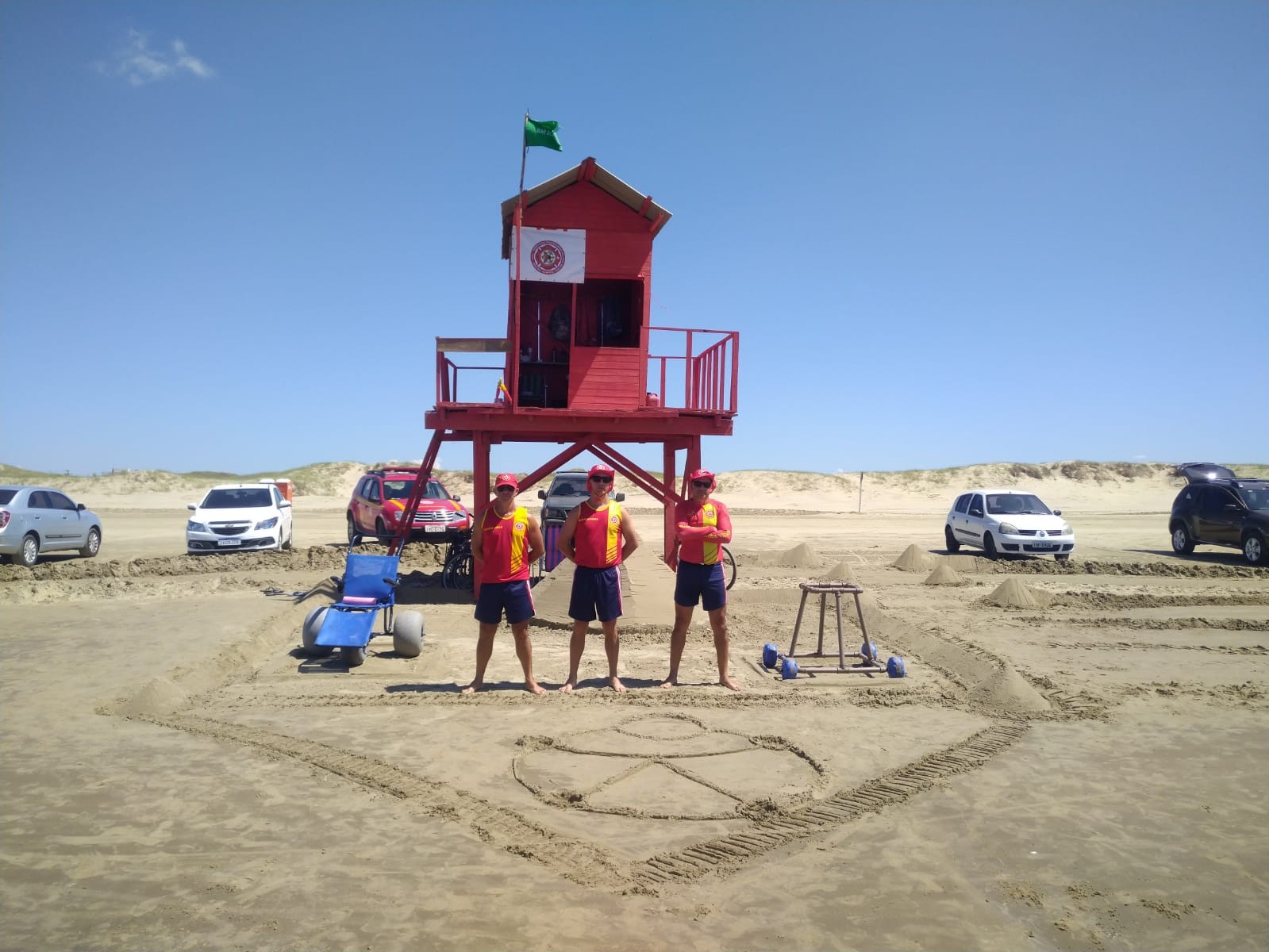 Praia do Cassino passa a contar com guarita inclusiva a partir desta segunda-feira (31)