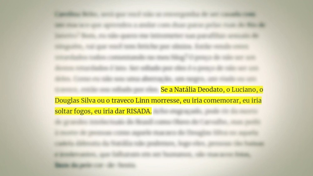 PC apreende no RS celulares e computadores de suspeito de insultar Douglas Silva, do BBB22
