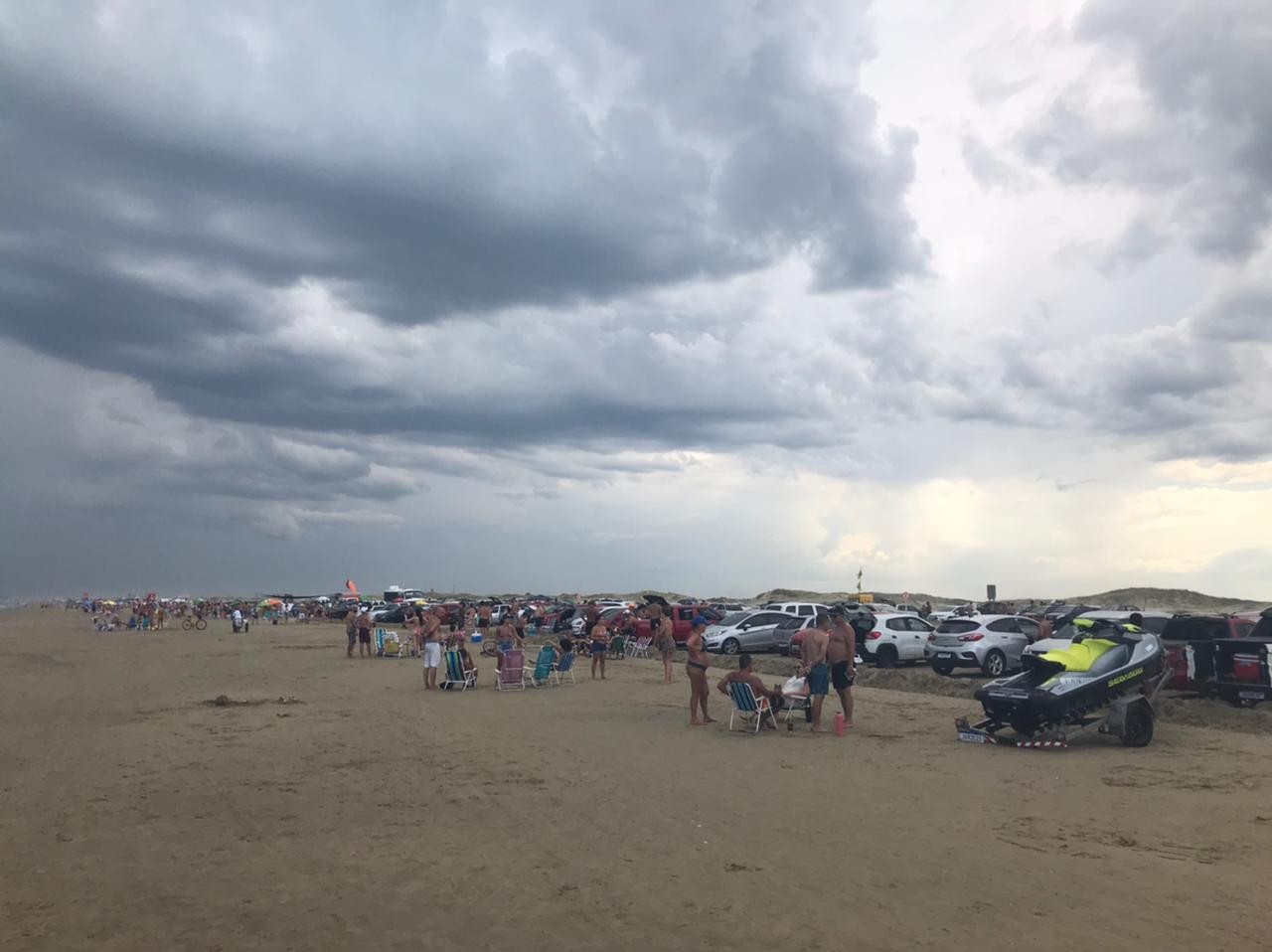 Praia do Cassino segue com todos os pontos aptos para banho