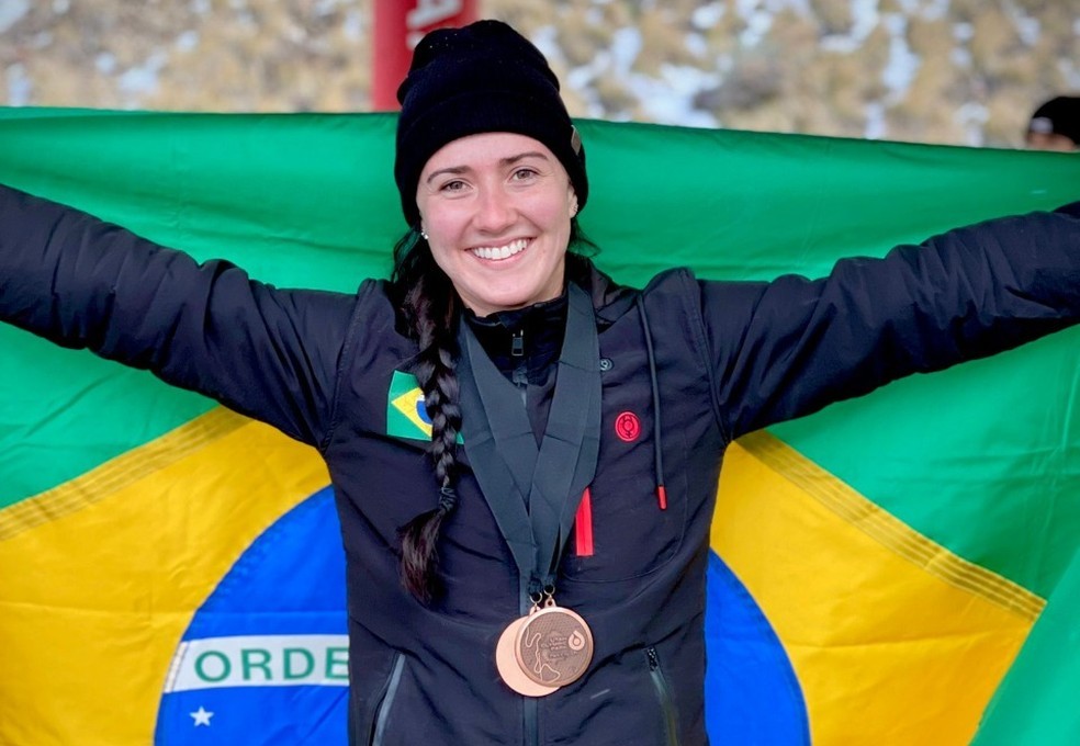 Rio-grandina Nicole Silveira é a primeira representante brasileira no Skeleton em Olímpiadas de Inverno 