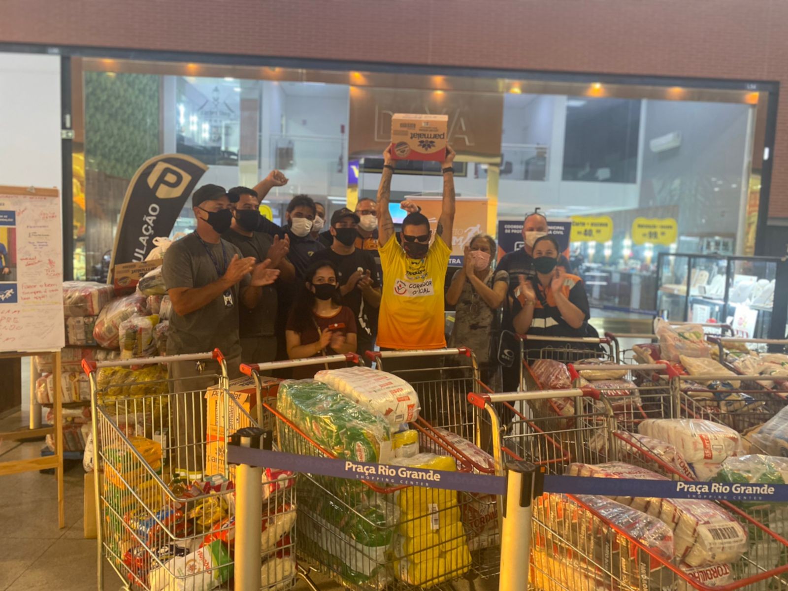 Desafio do Bem ultrapassa meta e arrecada mais de duas toneladas de alimentos