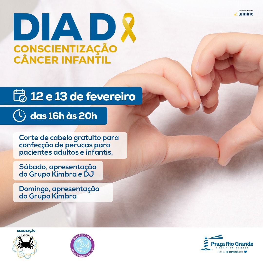 Fim de semana será com campanha de conscientização sobre leucemia no Praça Shopping