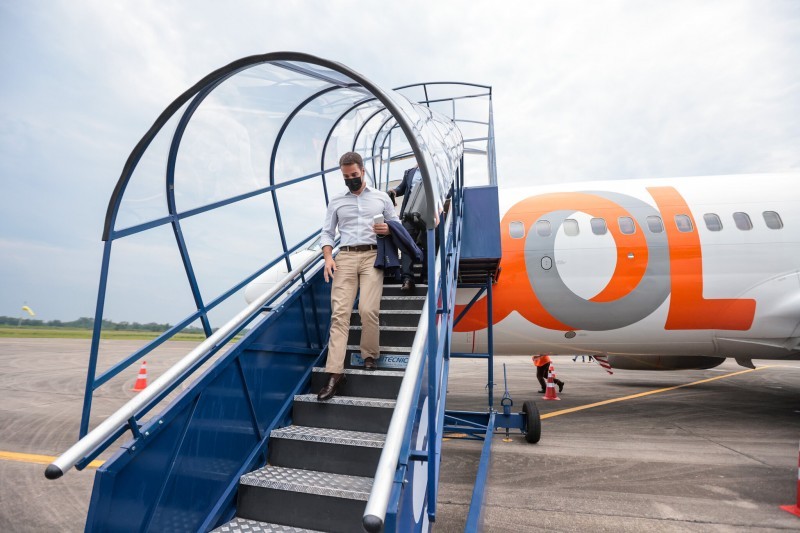 Linha aérea entre Pelotas e Guarulhos é inaugurada