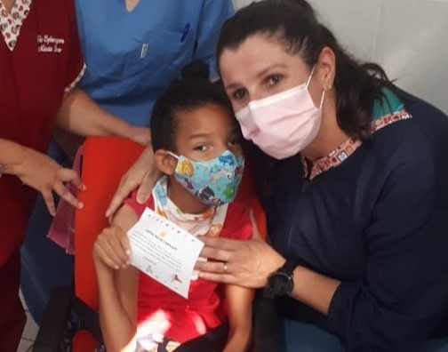 Covid-19: começa a vacinação de crianças em Rio Grande