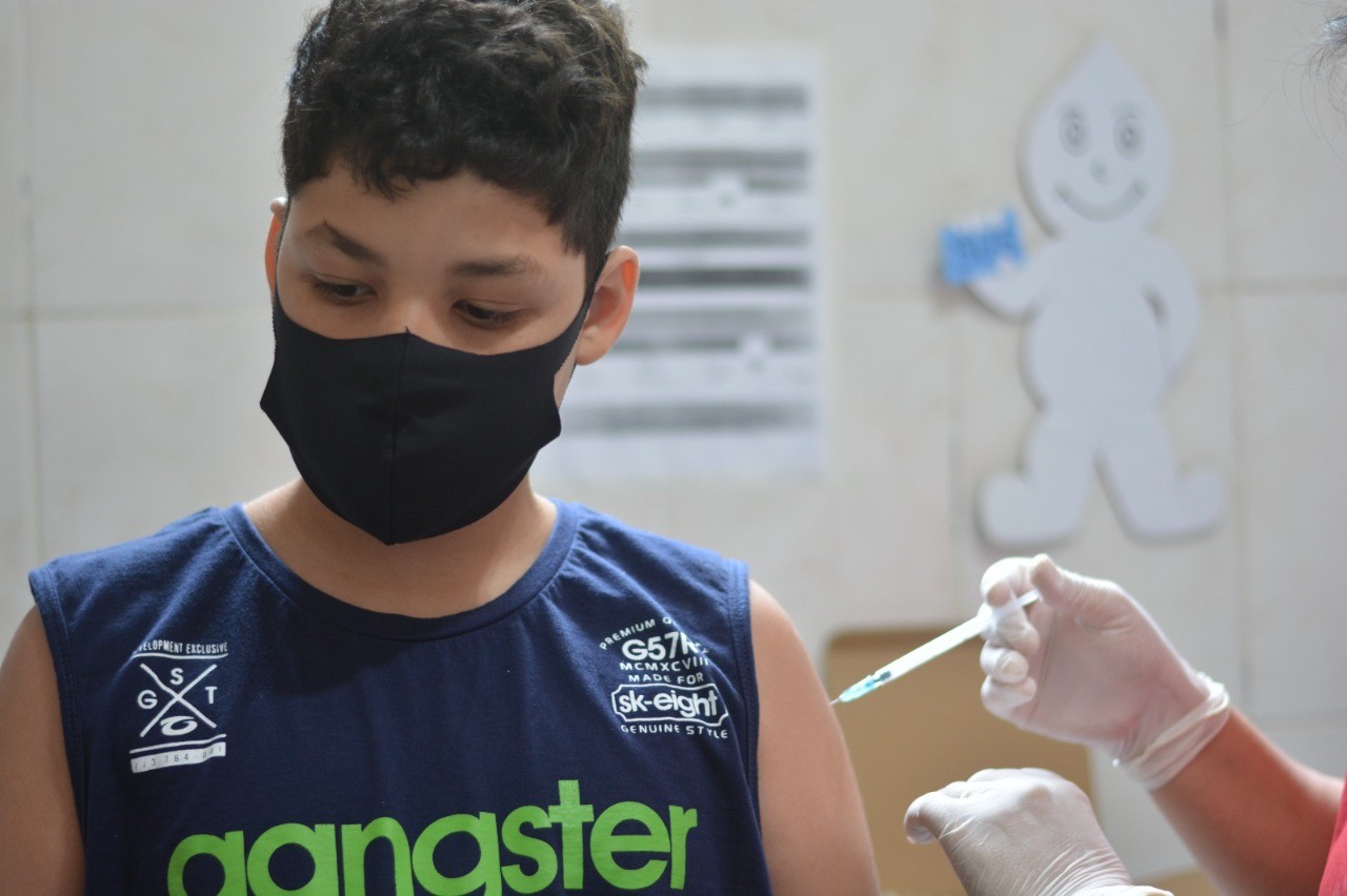 Vacinação pediátrica em Rio Grande contempla crianças de 9 a 11 anos, com comorbidades, nesta quinta-feira (20)