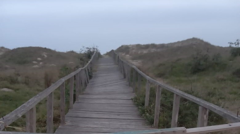 Começam as obras na passarela da Praia do Cassino, em Rio Grande