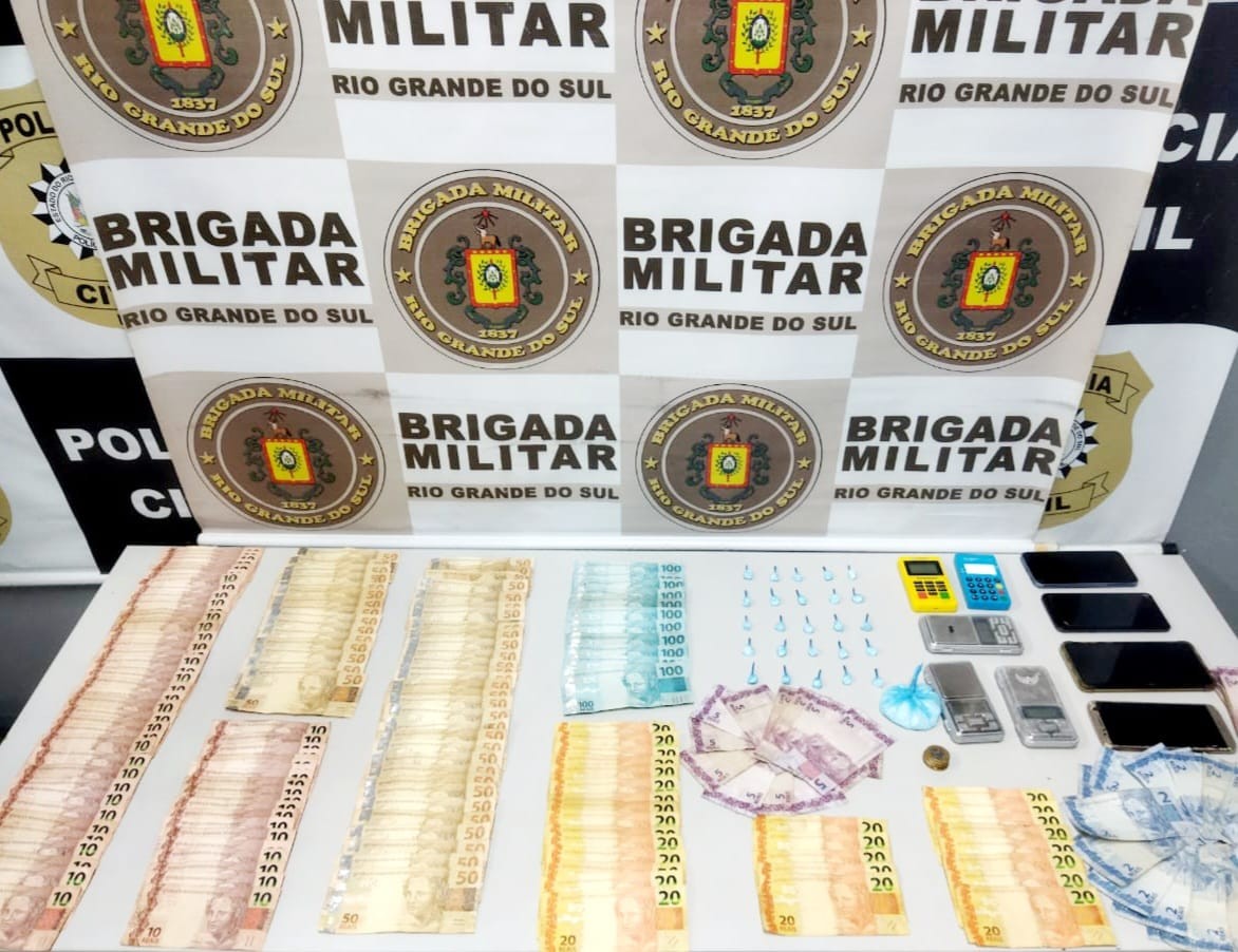 Pelo menos três homens foram presos pela Brigada Militar nas últimas horas em Rio Grande