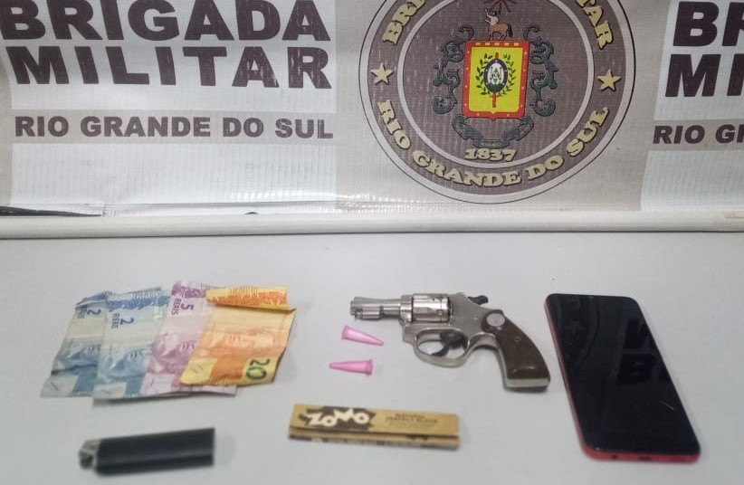 Homem é preso no bairro Buchholz por porte ilegal de arma de fogo