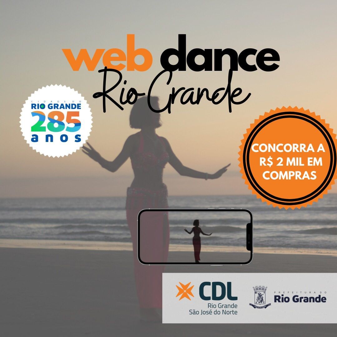 Concurso de dança em comemoração aos 285 anos de Rio Grande premiará vencedor com R$ 2 mil 