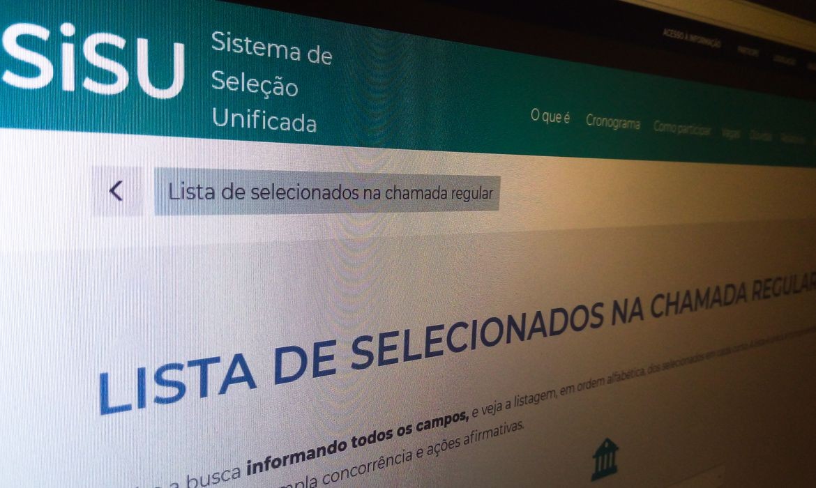 Começam nesta quarta-feira (23) as matrículas para os aprovados na 1ª chamada do Sisu