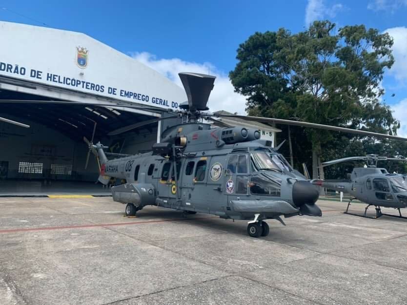 Aeronave UH-15 será utilizada em missões de busca e salvamento na Região Sul do país