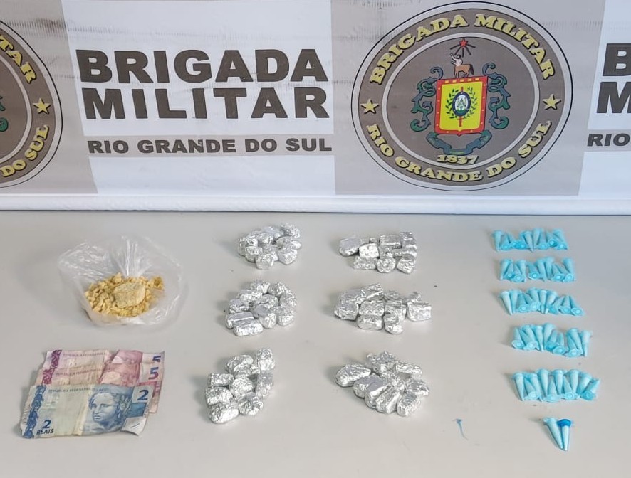 Adolescente é apreendido por tráfico de drogas no bairro Bosque, em Rio Grande