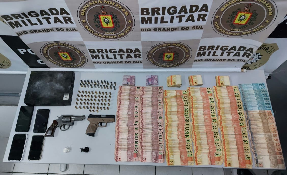 Brigada Militar prende um homem e apreende um adolescente na Vila Recreio 