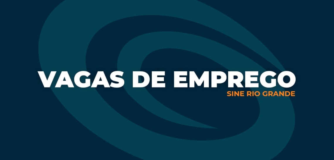 Confira as três vagas de emprego disponíveis para o dia 12/04