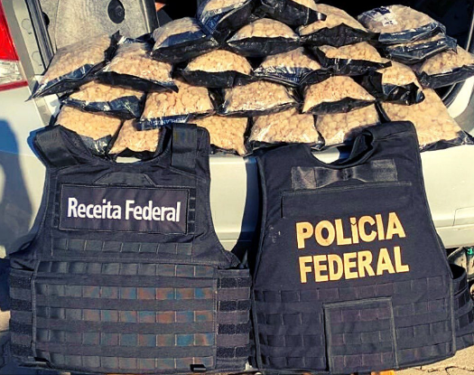 Polícia Federal apreende quase 30 quilos de substância semelhante à MDMA em Santa Vitória do Palmar