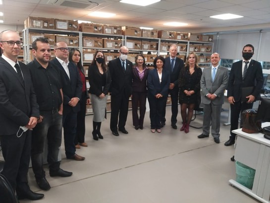 Presidente do TRE-RS visita cartórios eleitorais de Rio Grande
