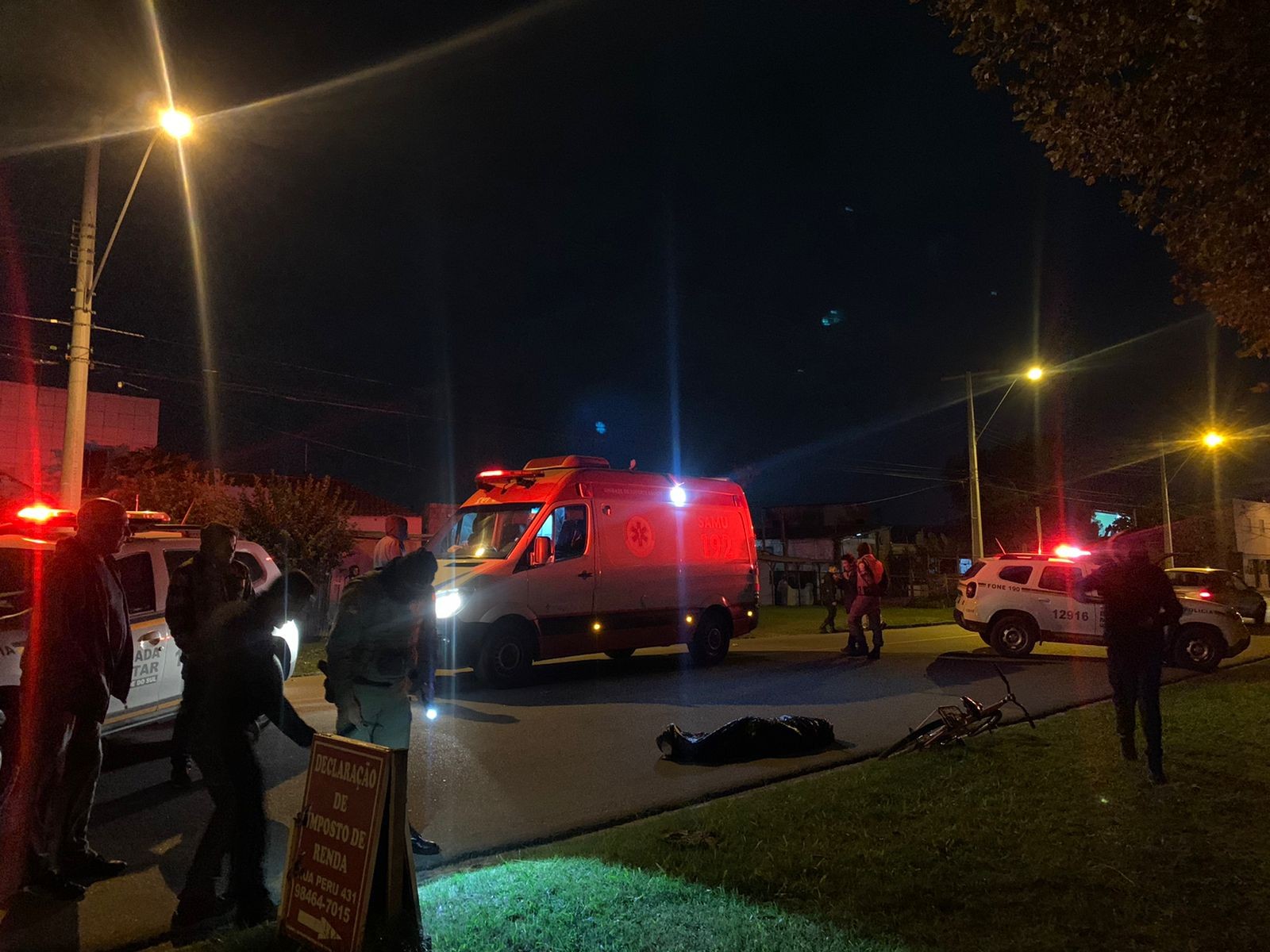 Morre homem baleado no Buchholz na noite da última segunda-feira (16)