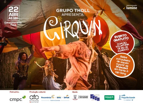 Praça Shopping e Escola de Belas Artes comemoram aniversário com espetáculo do Grupo Tholl