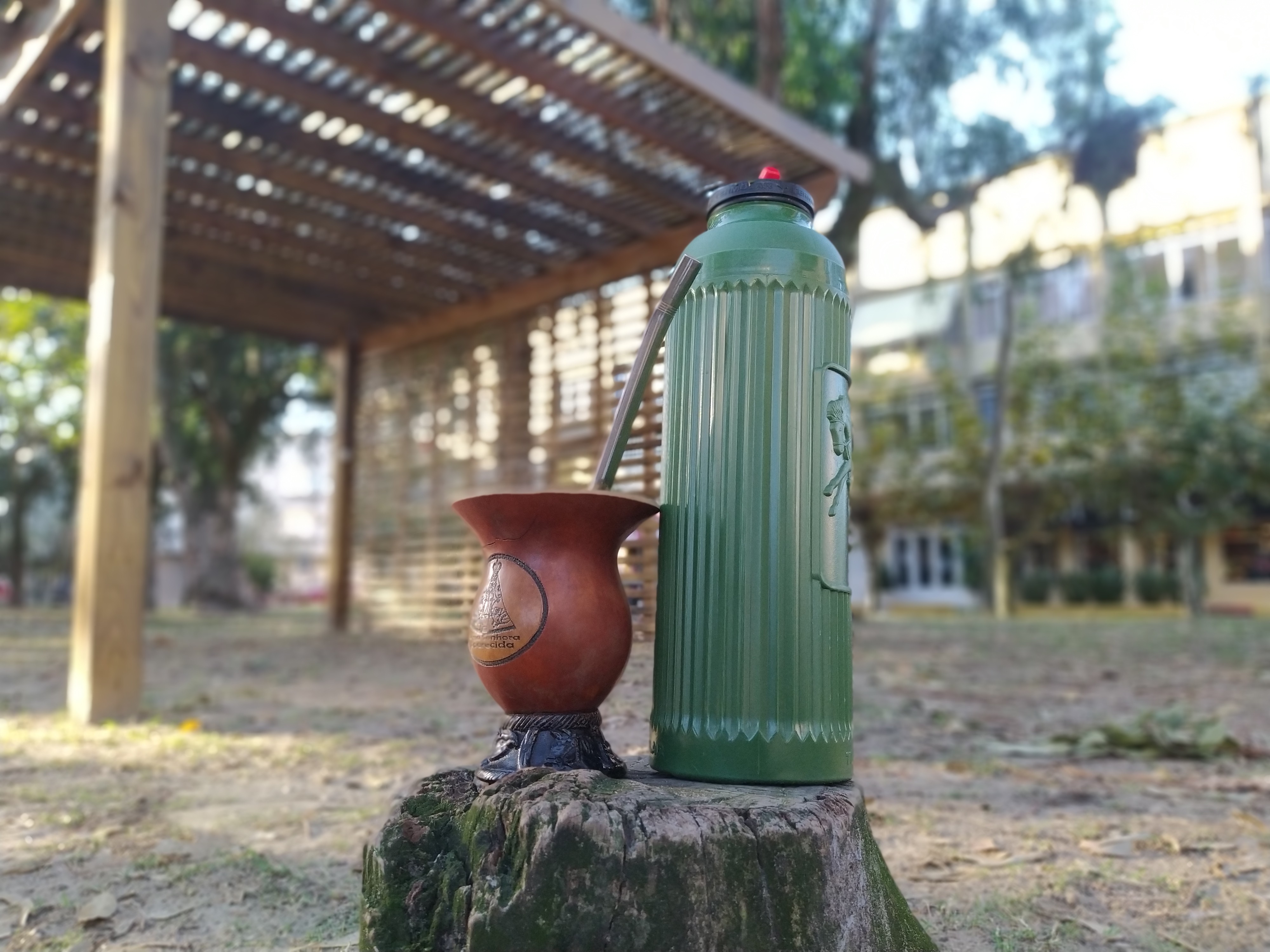Cassineiros comemoram Dia do Chimarrão tomando mate na Avenida