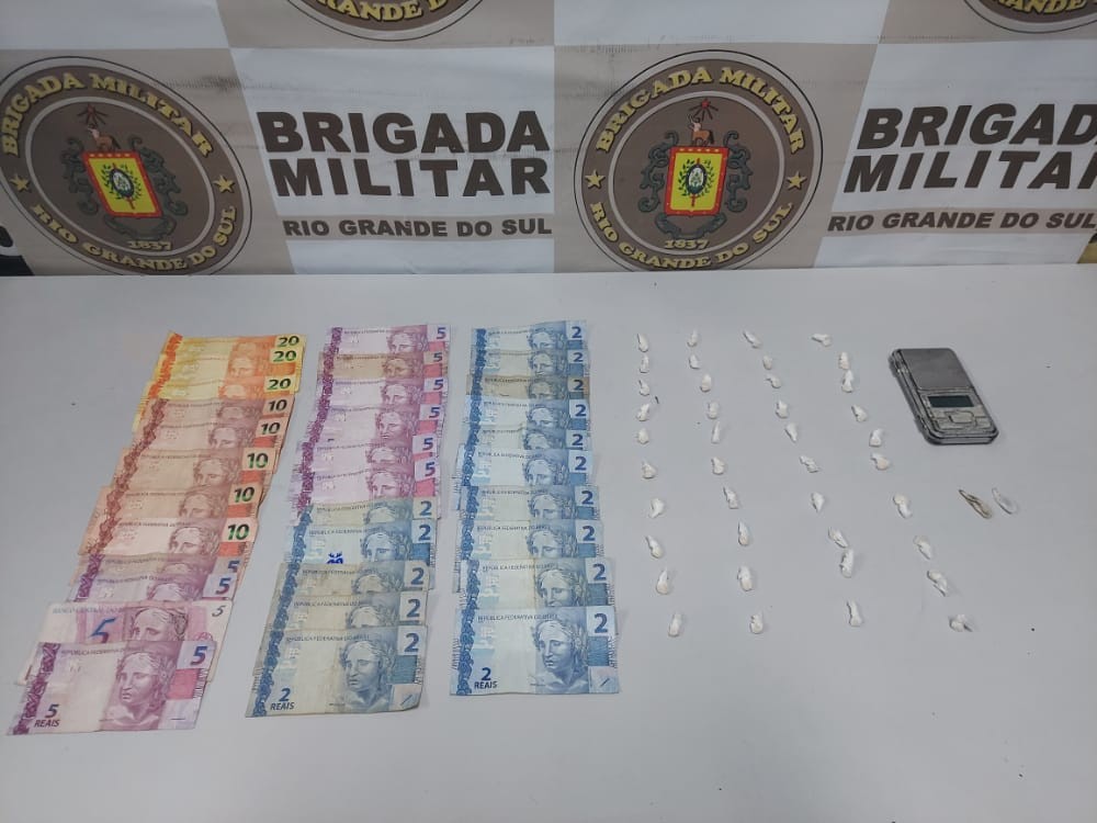Brigada Militar prende dois homens por tráfico de drogas no BGV, em Rio Grande