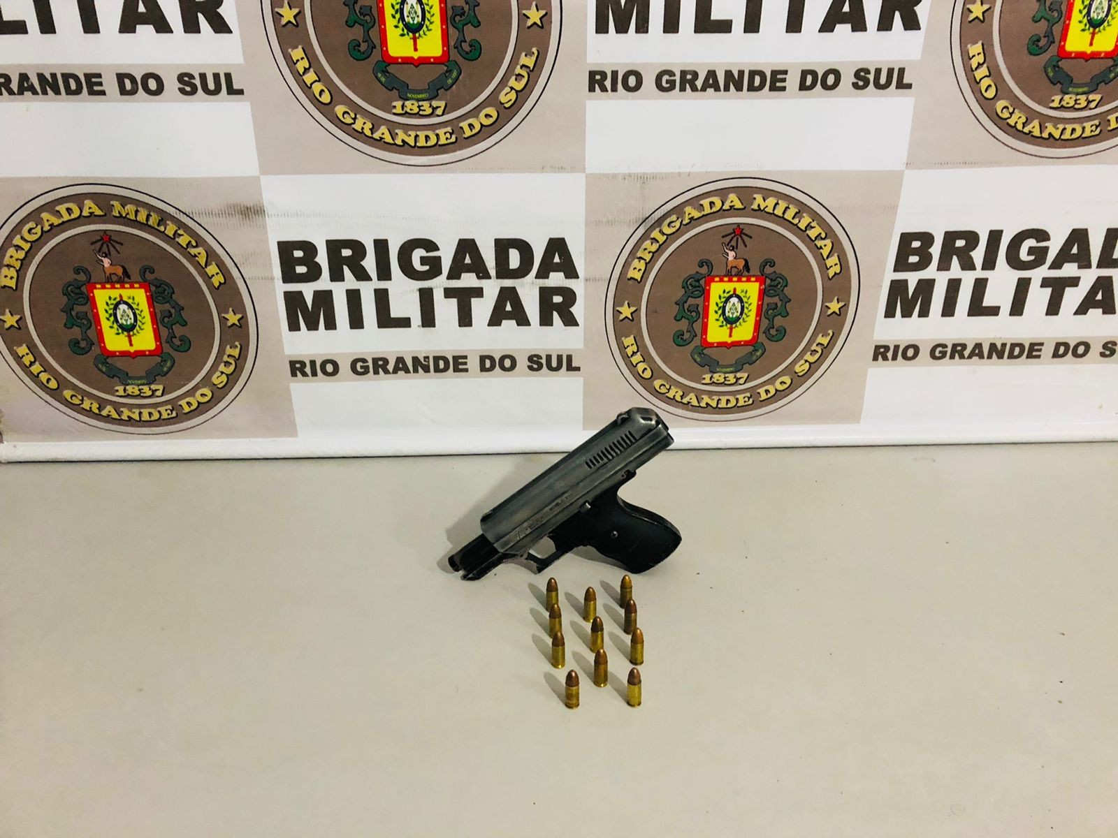 Brigada Militar ultrapassa a marca de 200 armas de fogo apreendidas em Rio Grande neste ano