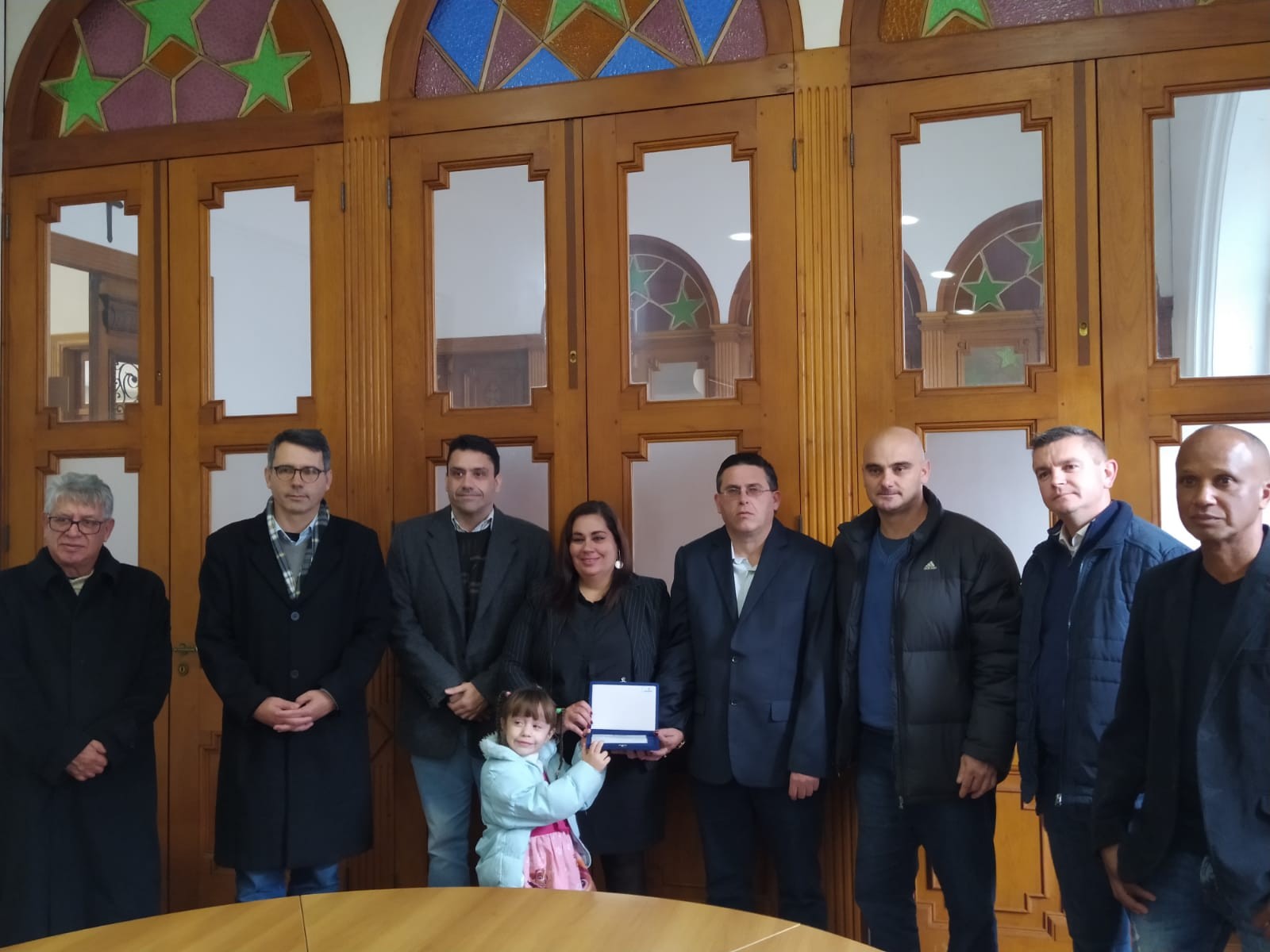 Ex delegado da FGF, Leir Cáceres, é homenageado em memória na Prefeitura do Rio Grande