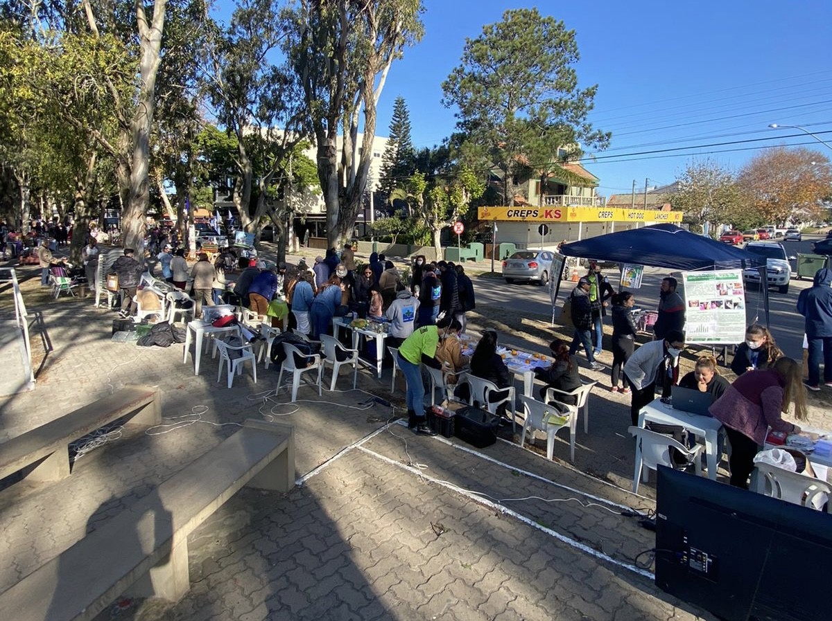 Ação alusiva ao Dia Mundial do Meio Ambiente movimentou o Balneário Cassino neste domingo (12)