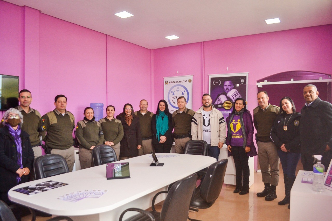 Brigada Militar realiza inauguração da Sala Lilás em Rio Grande