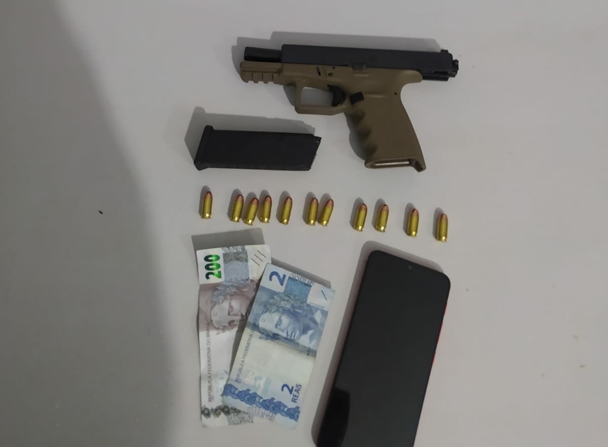 Homem é preso por porte ilegal de arma de fogo no BGV, em Rio Grande
