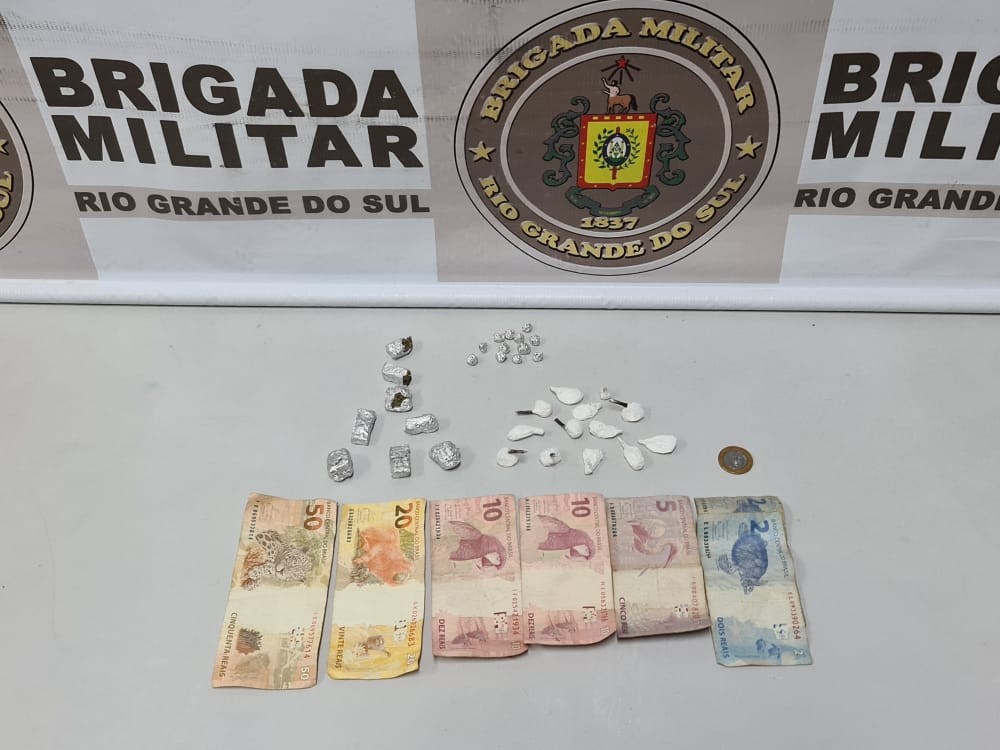Adolescente é apreendido por tráfico de drogas no bairro Rural, em Rio Grande