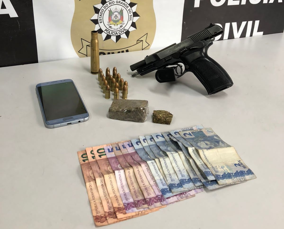 Polícia Civil prende possível autor do homicídio ocorrido no início de abril deste ano em Rio Grande 