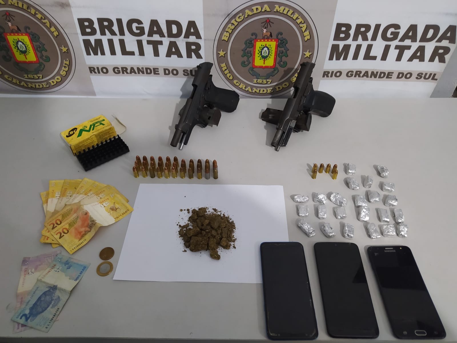 Homem foragido da justiça é preso pela Brigada Militar