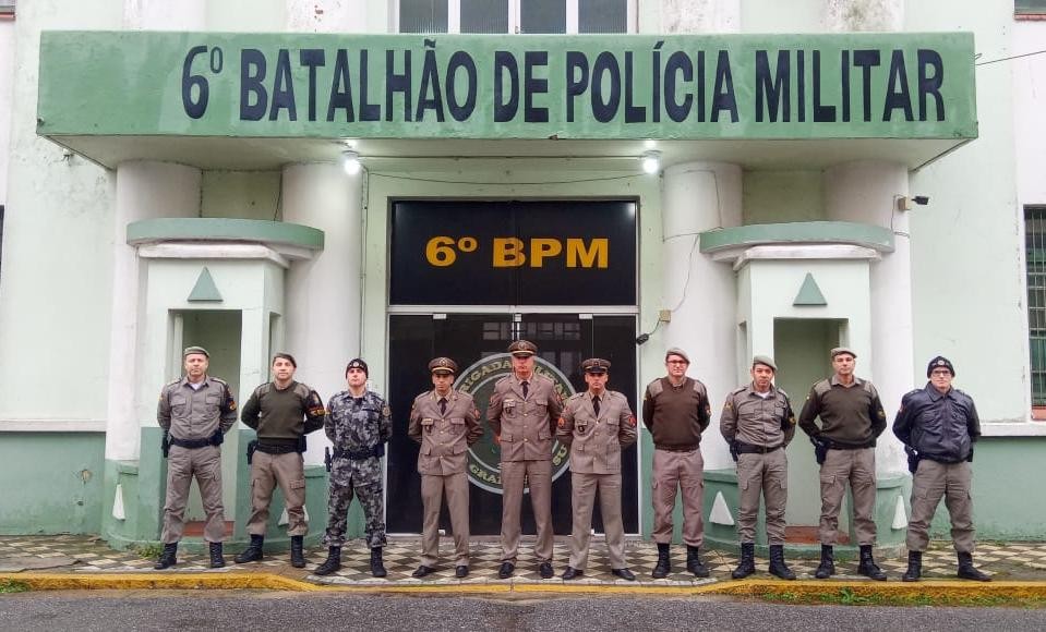 6º BPM recebe reforço de três novos sargentos